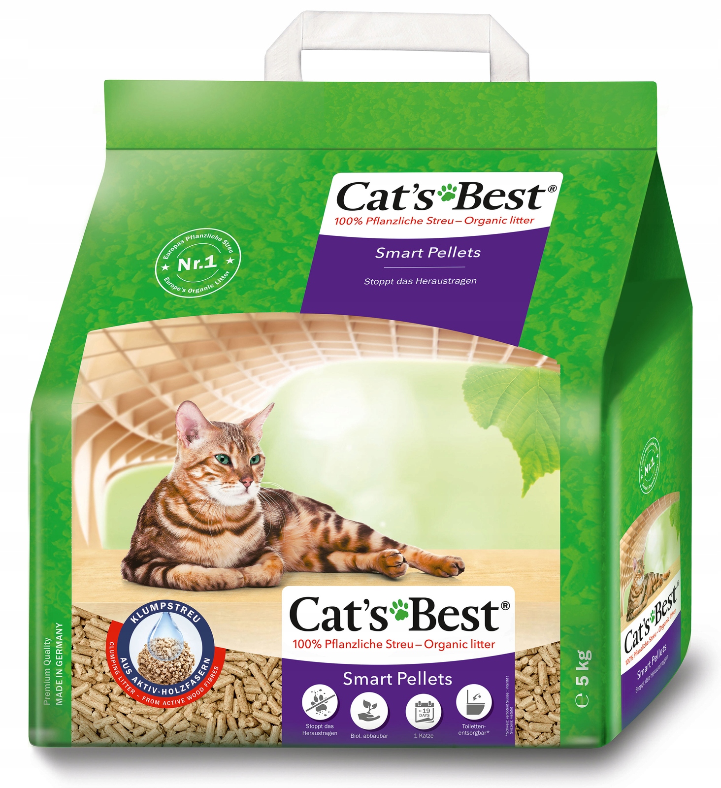 Levně Rettenmaier Polska Jrs Cats Best Smart Pellets 10 l/5 kg