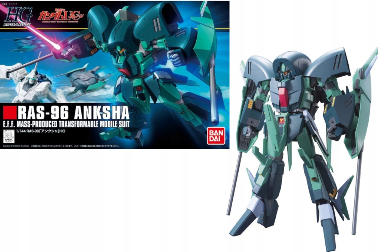 Gundam 1/144 Hguc RAS-96 Anksha Model Kit