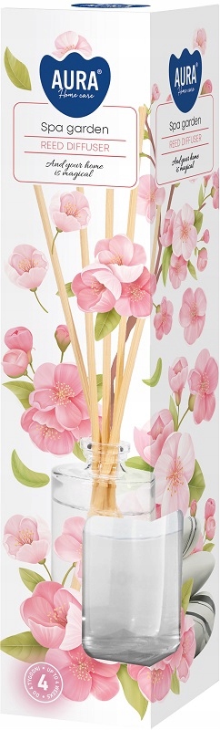 Odświeżacz DYFUZOR ZAPACHOWY Bispol dz45 Aura OGRÓD SPA 45 ml