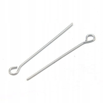 szp107 Szpilki 40mm 0,6mm 3g stal nierdzewna