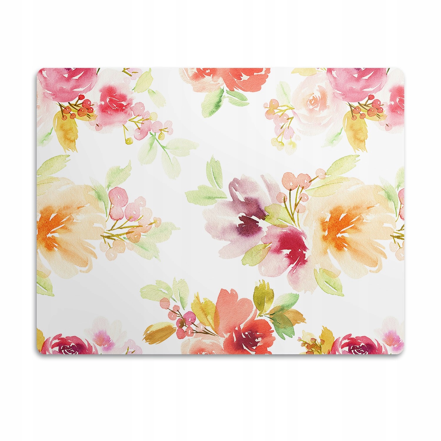 Levně Podložka pod misky pro psa Vintage květiny 90x60cm