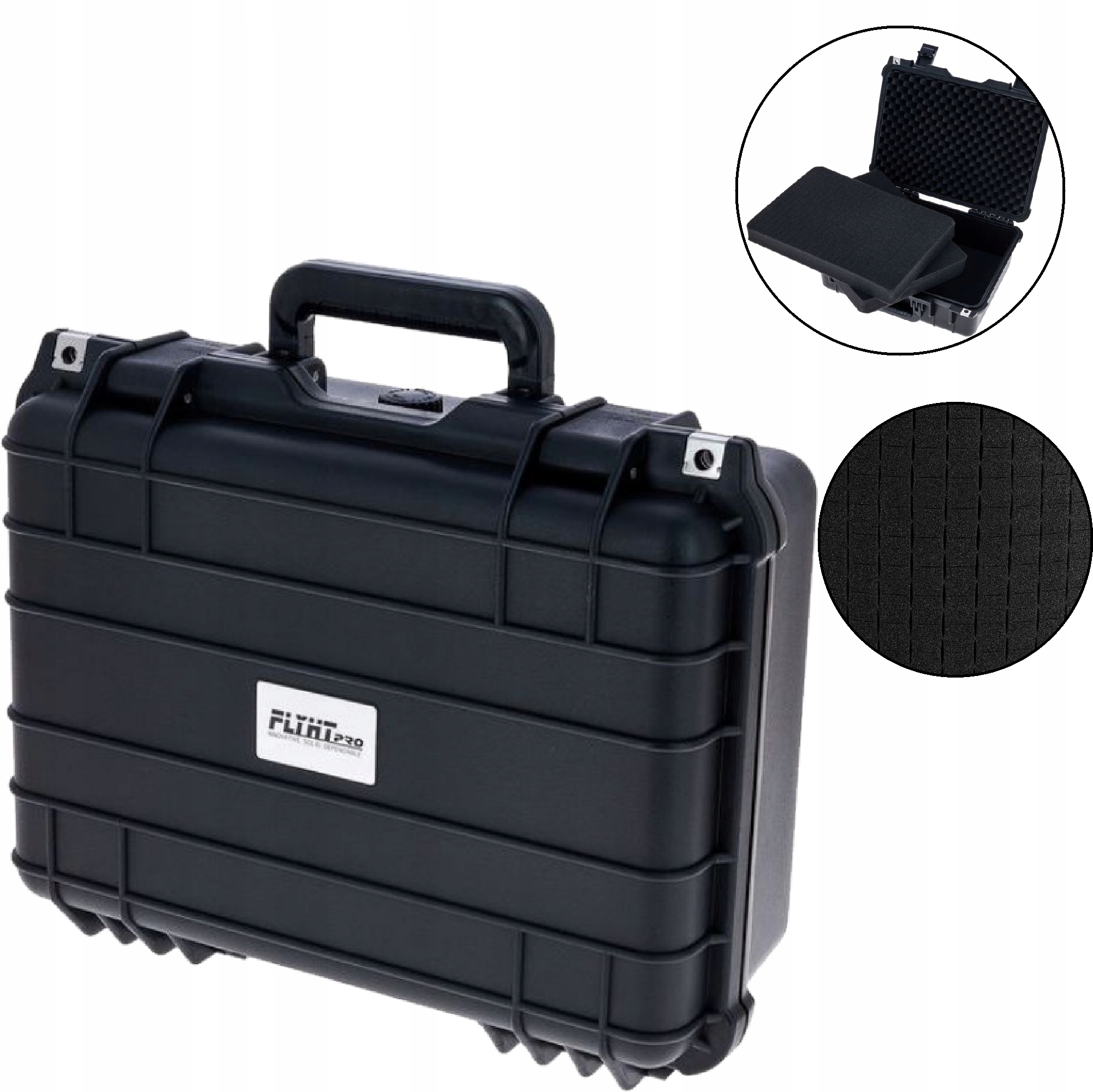 Kufrík Case vodotesný na vybavenie špongiou Flyht Pro Wp Safe Box 10 IP65 10L