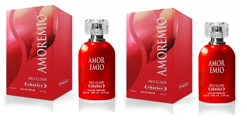 Chatler Amoremio Red Elixir 2x100ml Edp Women