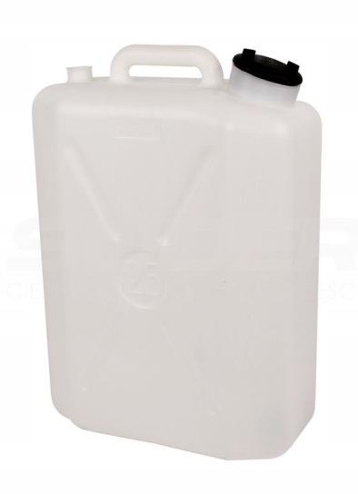 Pojemnik zbiornik banka na wode 20L bez MOCOWANIA Waga produktu z opakowaniem jednostkowym 2 kg
