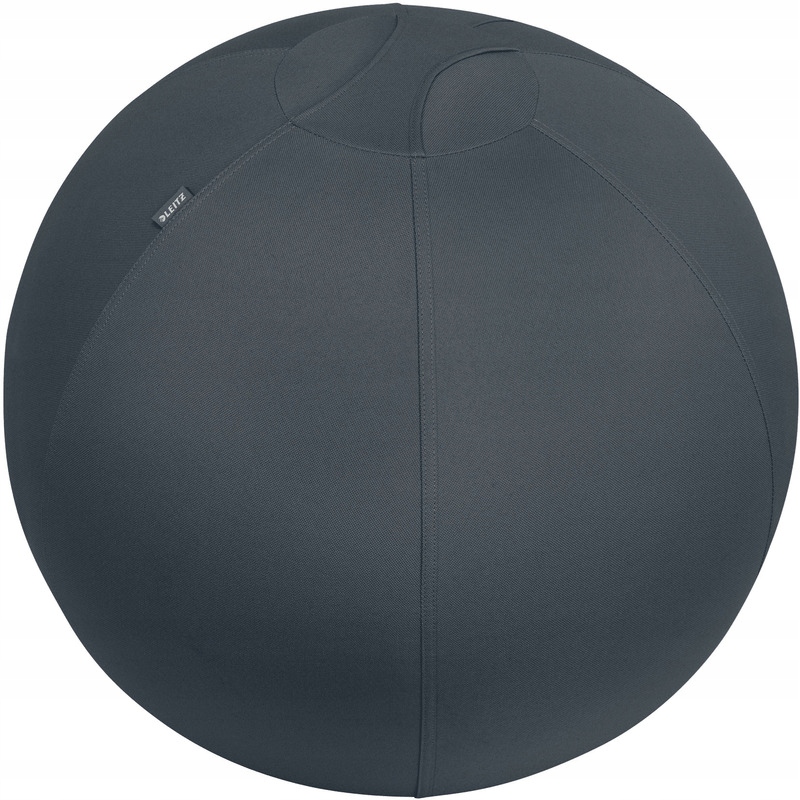 Sedací míč Leitz Ergo Cosy sametově šedý