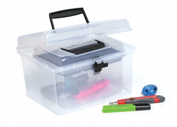 ORGANIZER SKRZYNKA NARZĘDZIOWA Z UCHWYTEM I TACKĄ Marka Prosperplast