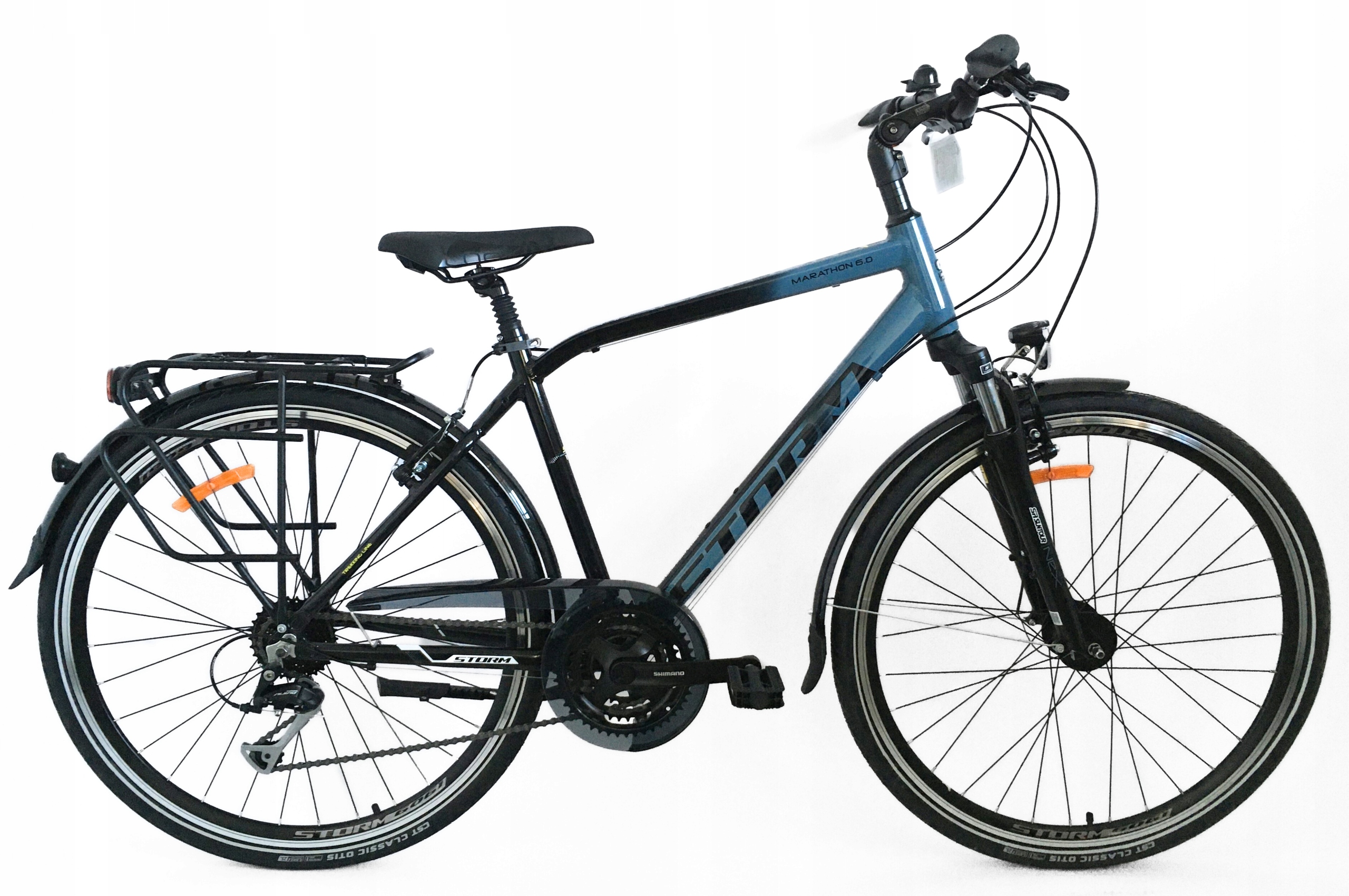 Rower Storm Marathon 6.0 Man czarny/popiel 19