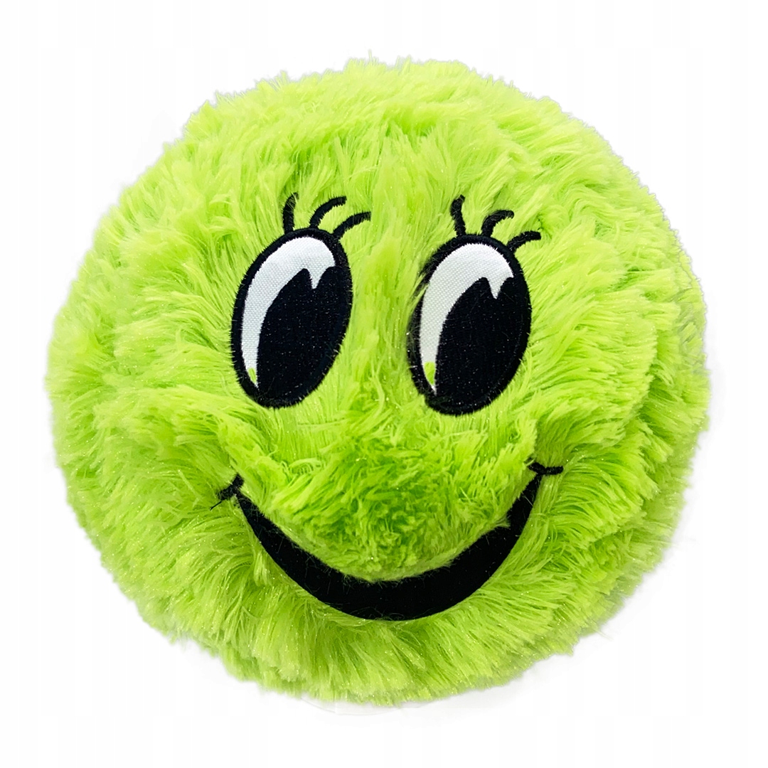 

Zielona dmuchana Włochata pluszowa Piłka do gry