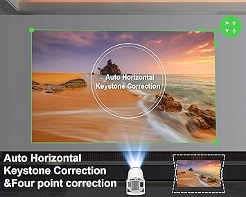 Projektor 4K ,WiFi6 Bluetooth 5.0 Android 11,Smart Projector,Magcubic HY300 Model HY300