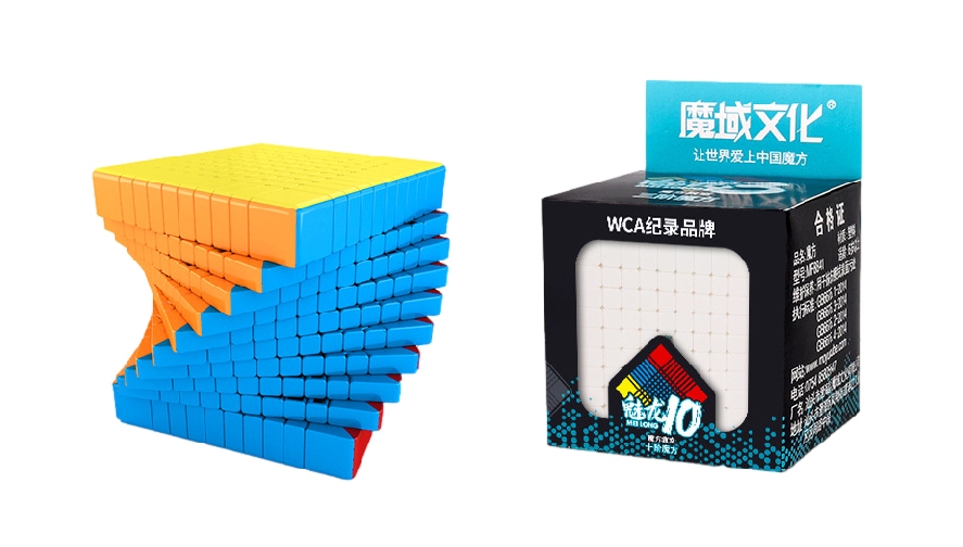 Kostka logiczna 10x10x10 MoYu MeiLong Stan opakowania oryginalne
