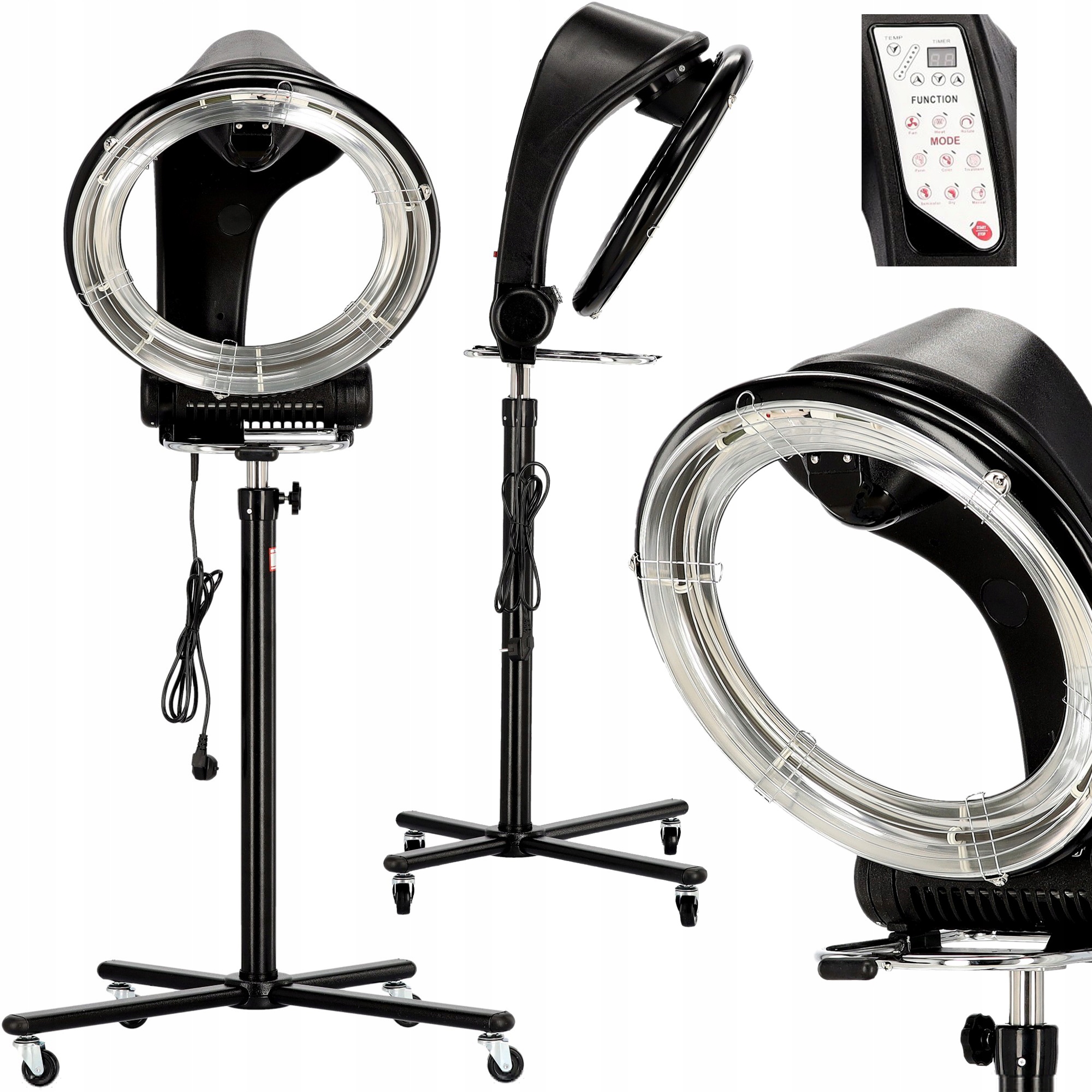 Infrazon Merkur kadeřnický klimazon stojící pro barvící salon 9v1