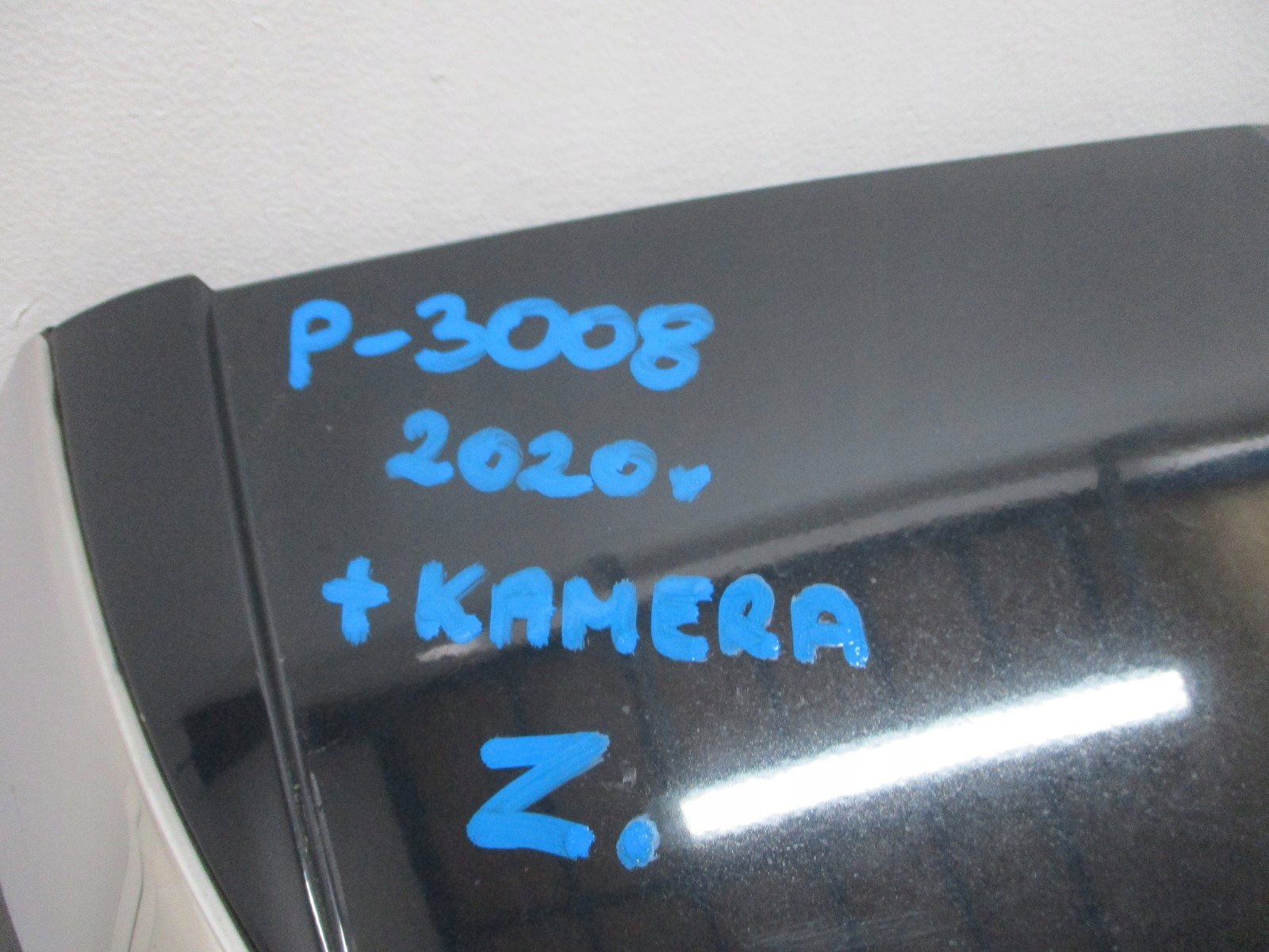 boot doors PEUGEOT 3008 II KAMERA
