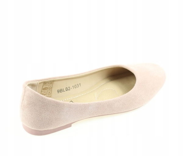 Baleriny Evento róż rozmiar 38