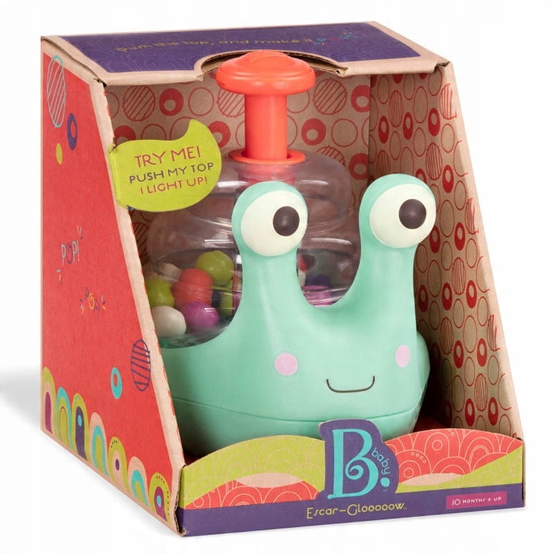 

B.toys Świecący Ślimak bączek z kuleczkami