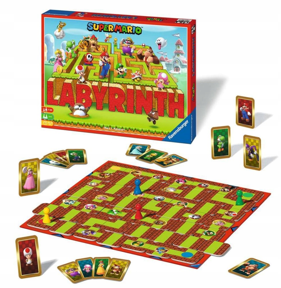 RAVENSBURGER Gra Labirynt Super Mario Labyrinth