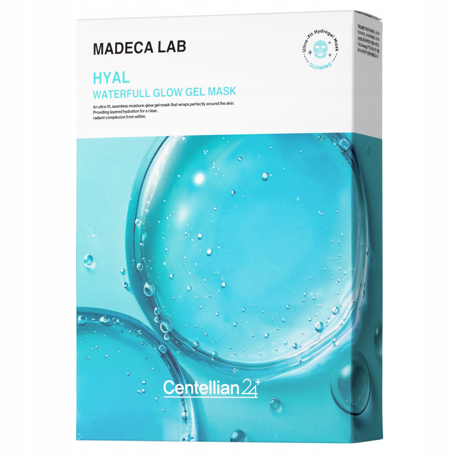 CENTELLIAN24 Gelová maska Hyal Waterfull Glow 5 Ks