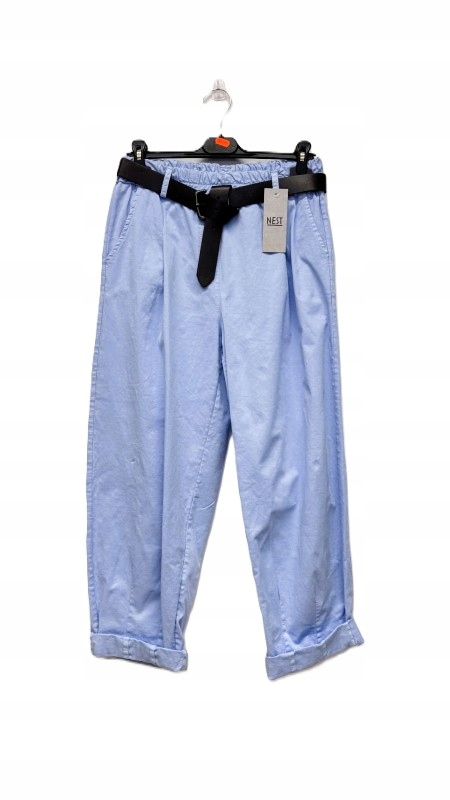 Italské dámské kalhoty Nest Baggy modré bavlna, uni, m, l, xl, 2xl