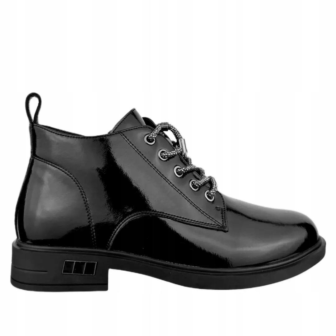 Dámské kotníkové boty S.Barski MR52-124 černé 36, černá
