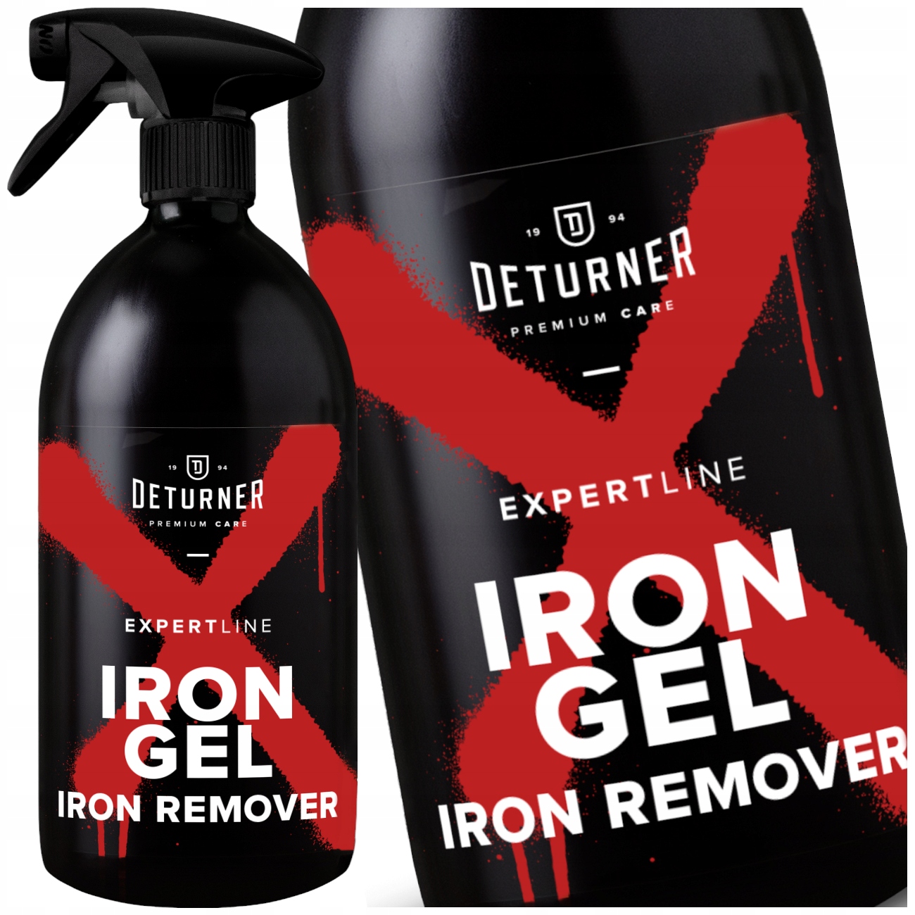 Deturner Expert Iron Remover Gel 1L Deironizer Do Felg Lakieru Lotna Rdza