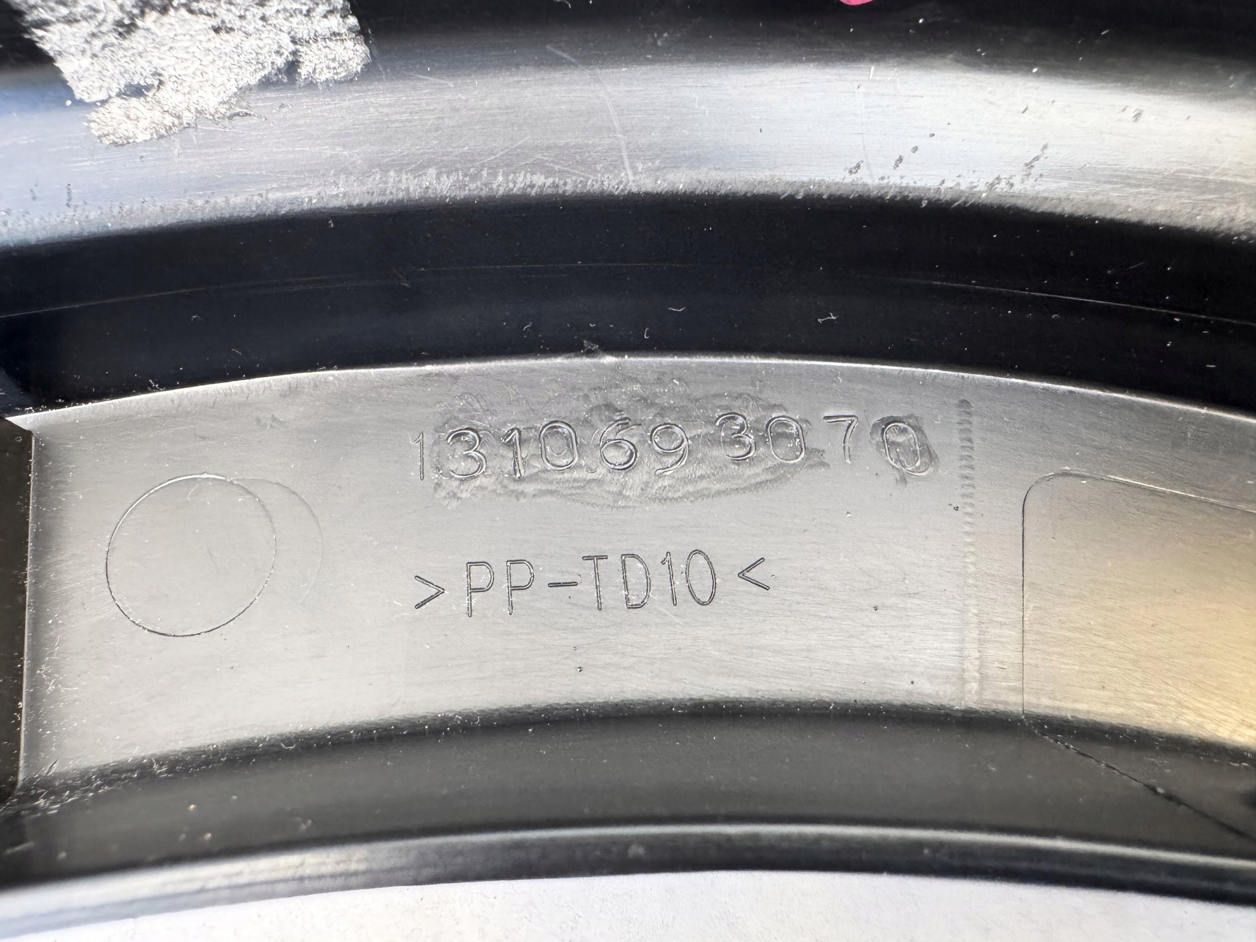DUCATO BOXER JUMPER MAX 17- modanatura NADKOLA minigonne parafango sinistra nero