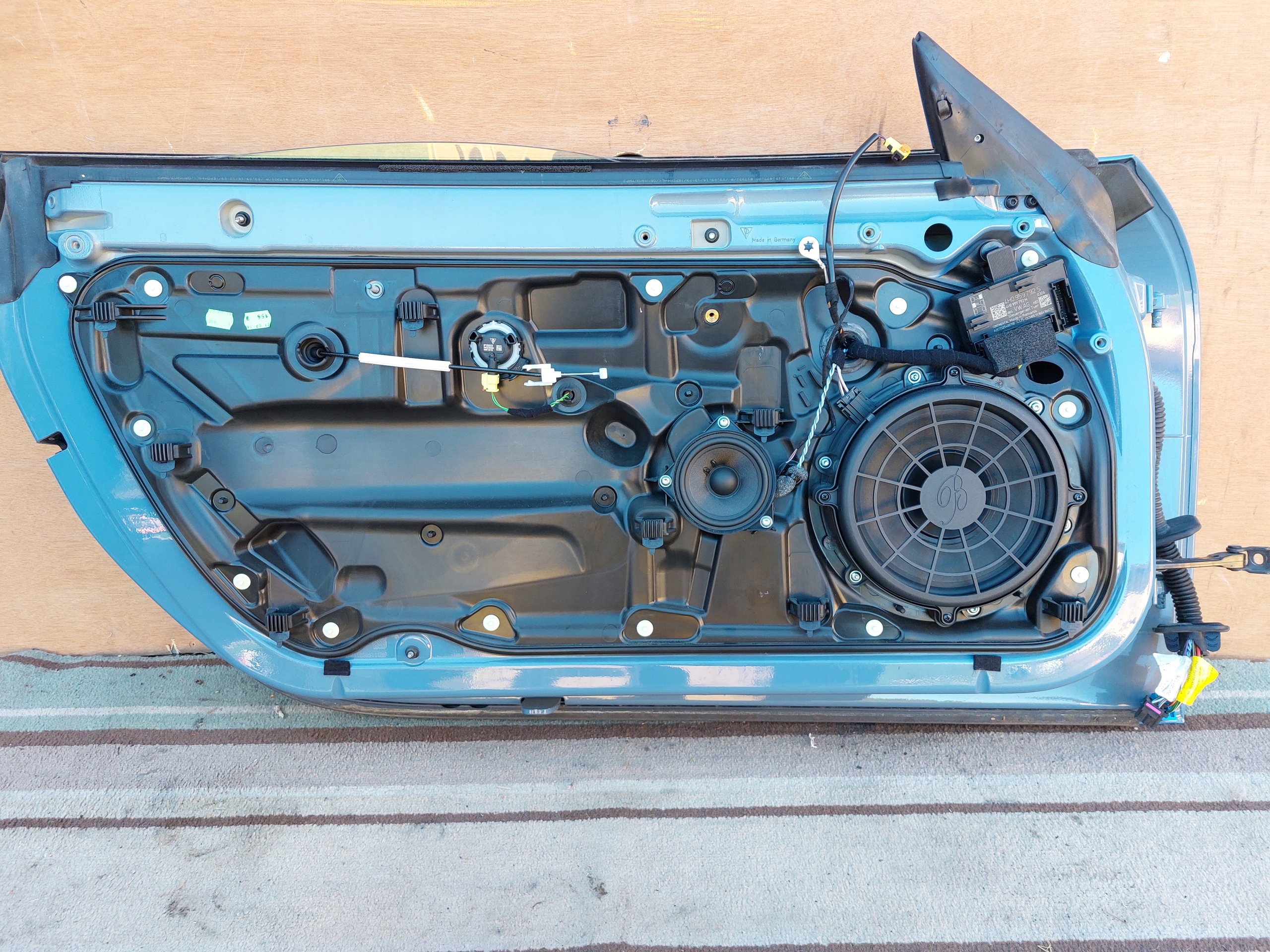 Tür links PORSCHE 911 TARGA 4S CABRIO 16r ETNA BLAU