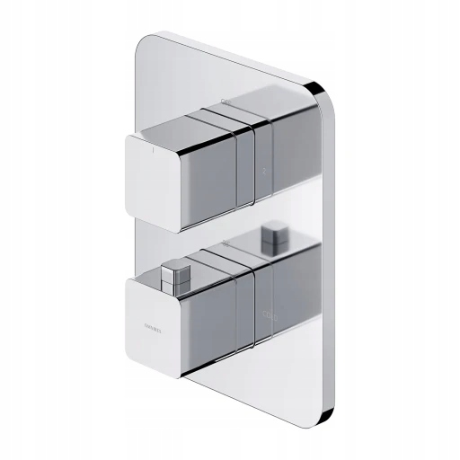 Parma termostatická podomietková sprchová a vaňová batéria, chrómový lesk