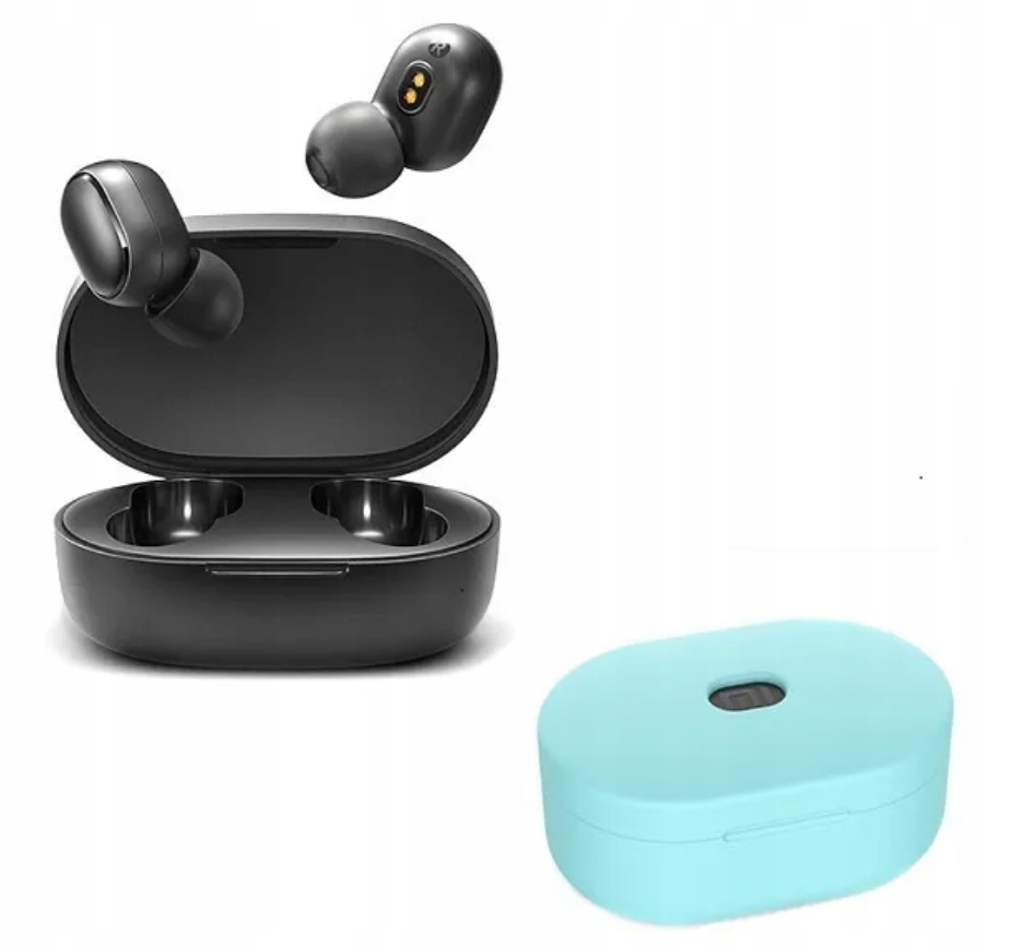 

Słuchawki Xiaomi Basic 2 Redmi AirDots+Etui Turkus