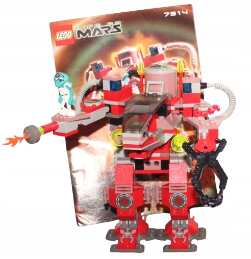 LEGO Life on Mars 7314 INSTRUKCJA Recon-Mech RP CLASSIC SPACE ZESTAW