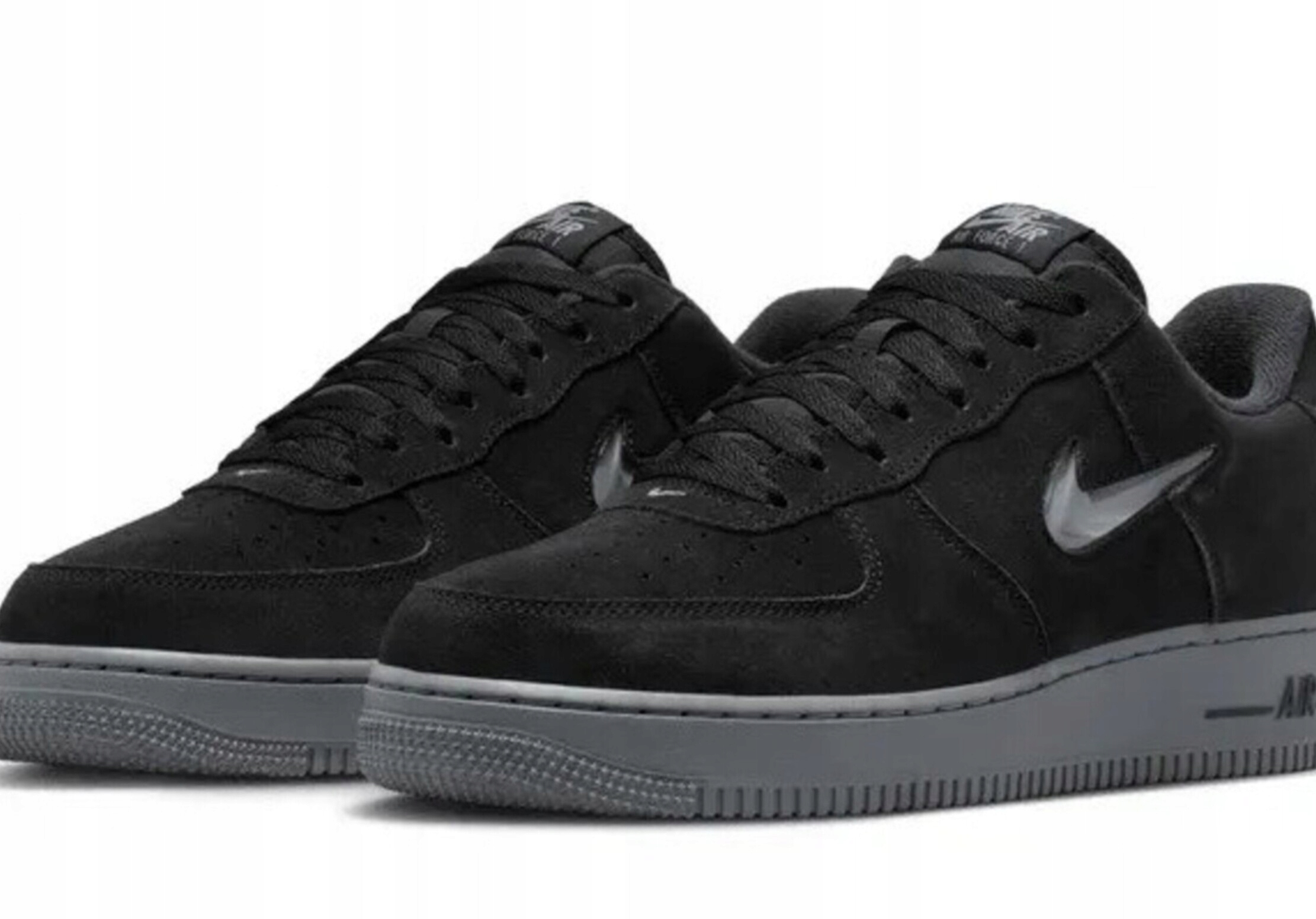 Nike Air Force 1 pánské sportovní kalhoty Klasika Černé unikát 42.5 Petarda