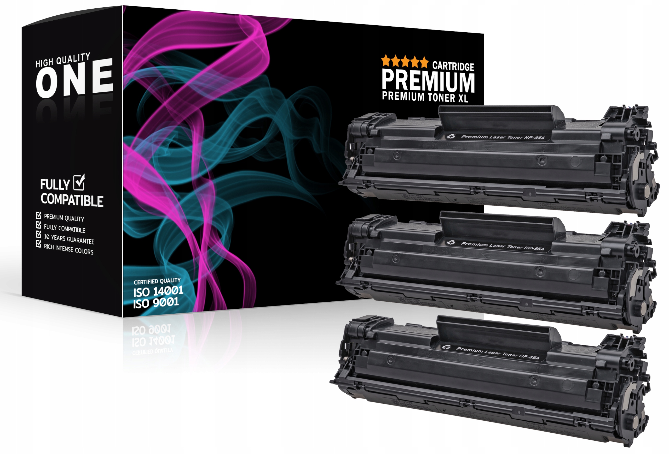 

3 Toner Do Drukarki Hp LaserJet Pro P1102 M1132MFP