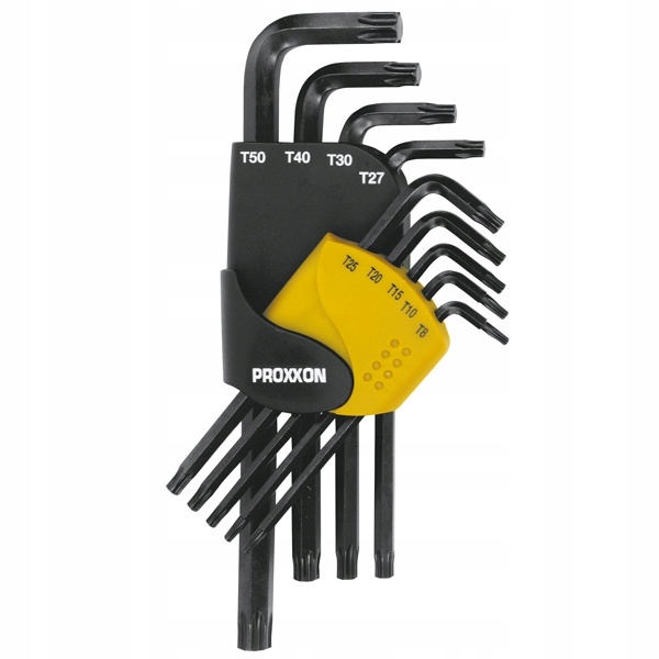 

Proxxon Zestaw kluczy imbusowych Torx Tx