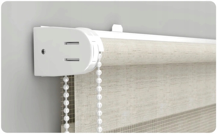 Roleta Dzień Noc Sufitowa Wolnowisząca 118x150 cm Typ montażu inwazyjny