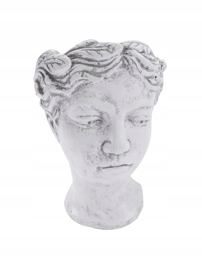 DONICZKA OSŁONKA GŁOWA GIPS SZARA 20 CM