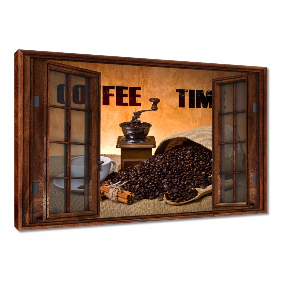 

Obrazy 120x80 Kawa Coffee Time
