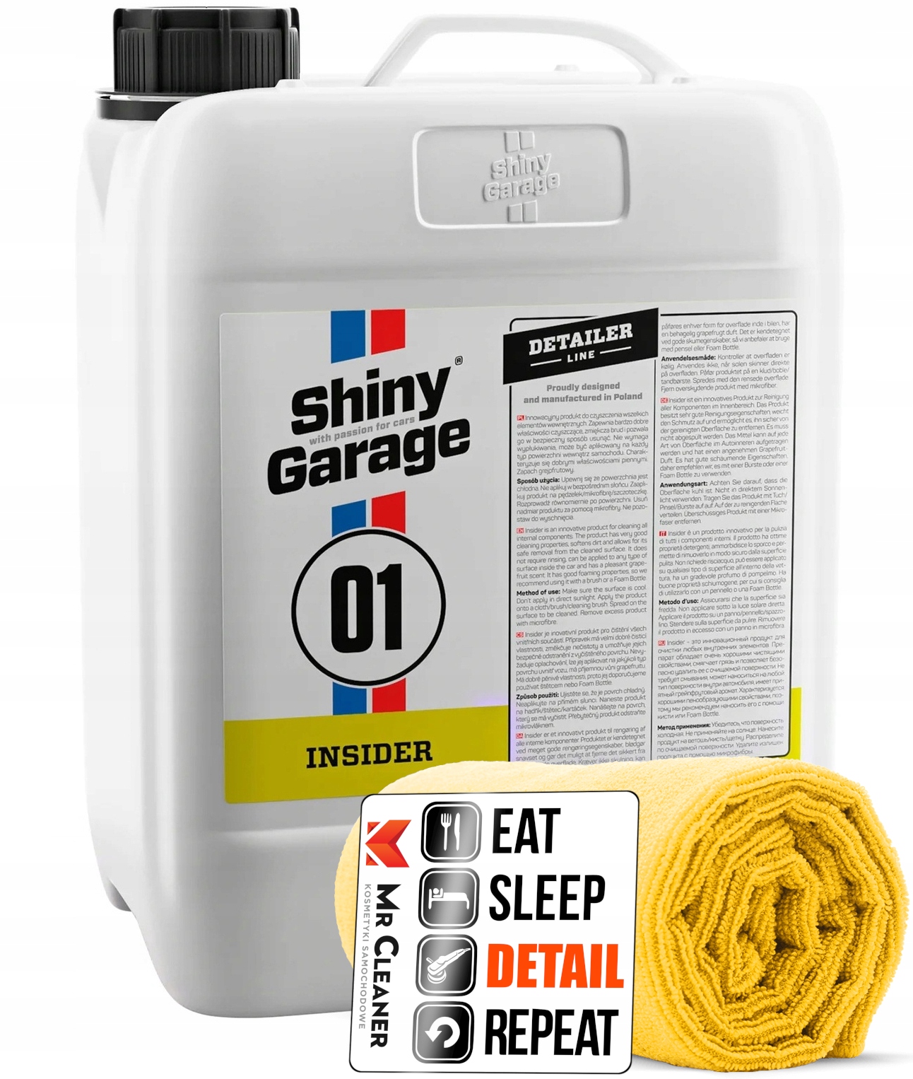Shiny Garage Insider-чистий внутрішній пластик 5л