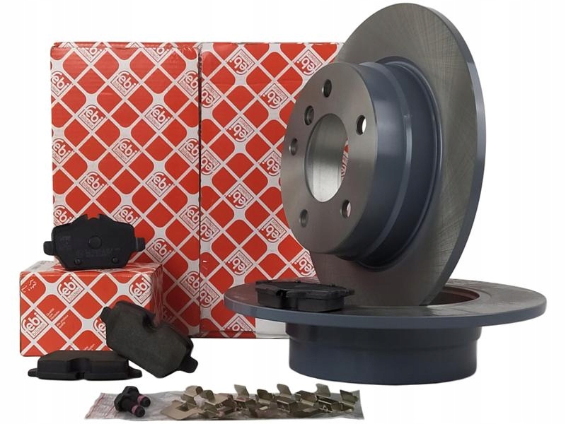 Febi диски + колодки зд BMW 1 E81 E87 280MM