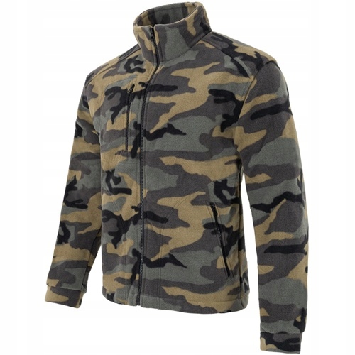 Polar Męski Bluza Męska Polarowa 340g Rodzaj Bez kaptura Rozpinane