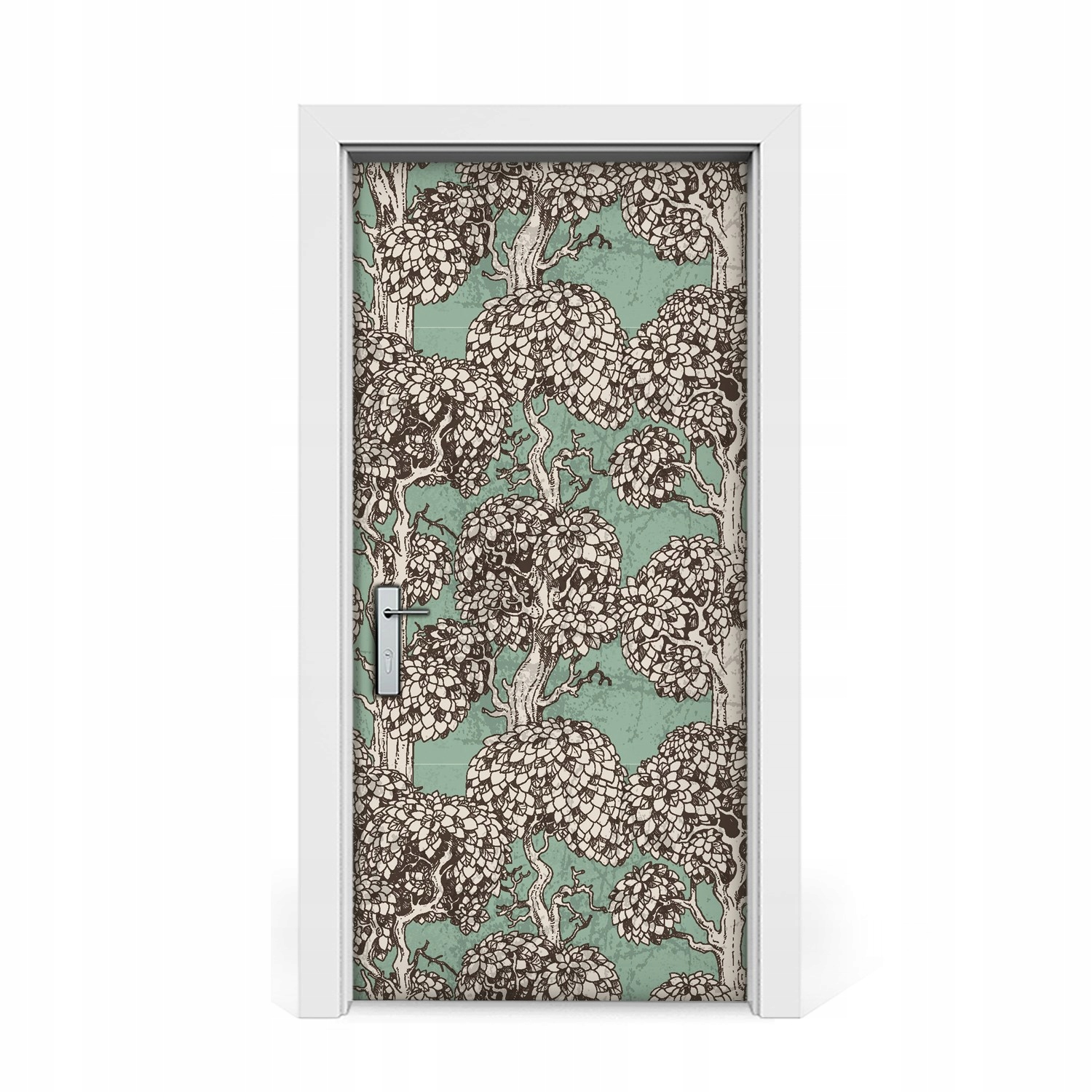 

Naklejka na drzwi Zaczarowane drzewa 95x205