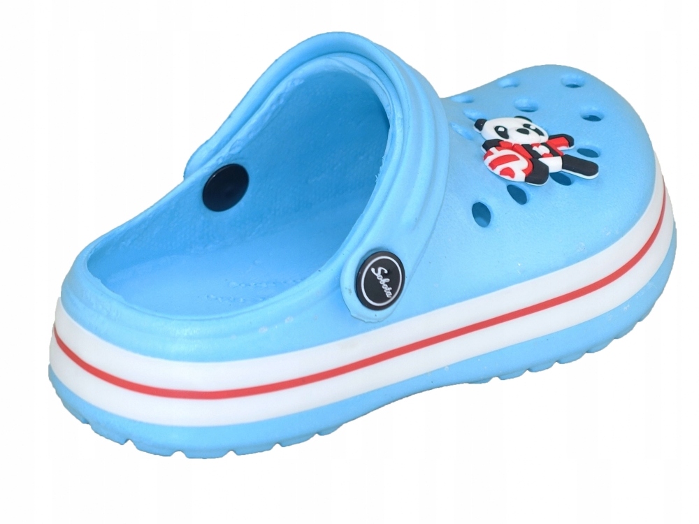 KROKSY KLAPKI OGRODOWE BASEN PIANKOWE DZIECIĘCE Rozmiar (new) 24