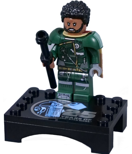 Lego figurka Star Wars Sw1335 Saw Gerrera podstavec 75383 N