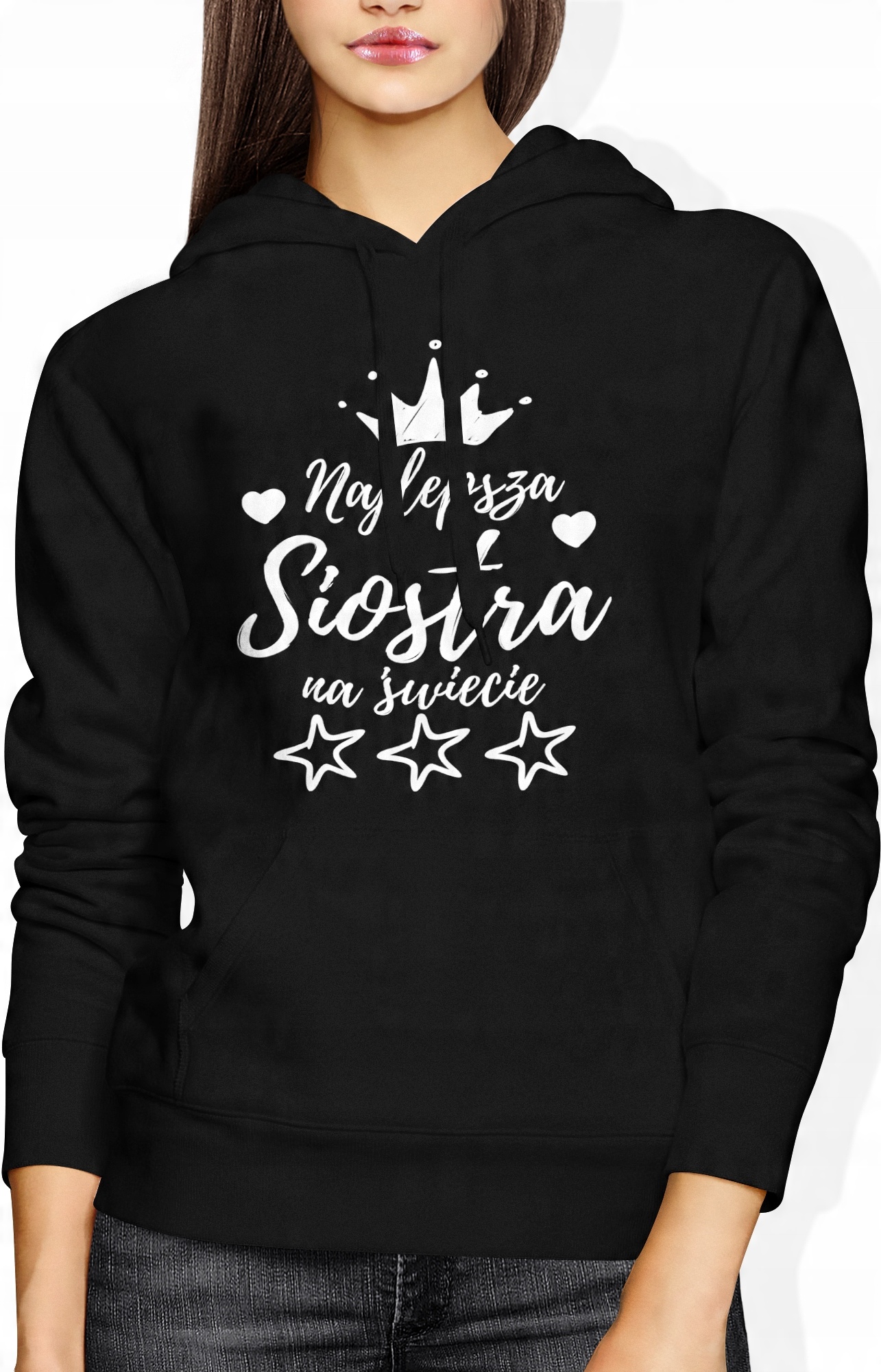 

Dla Siostry Damska Bluza Na Urodziny Roz L