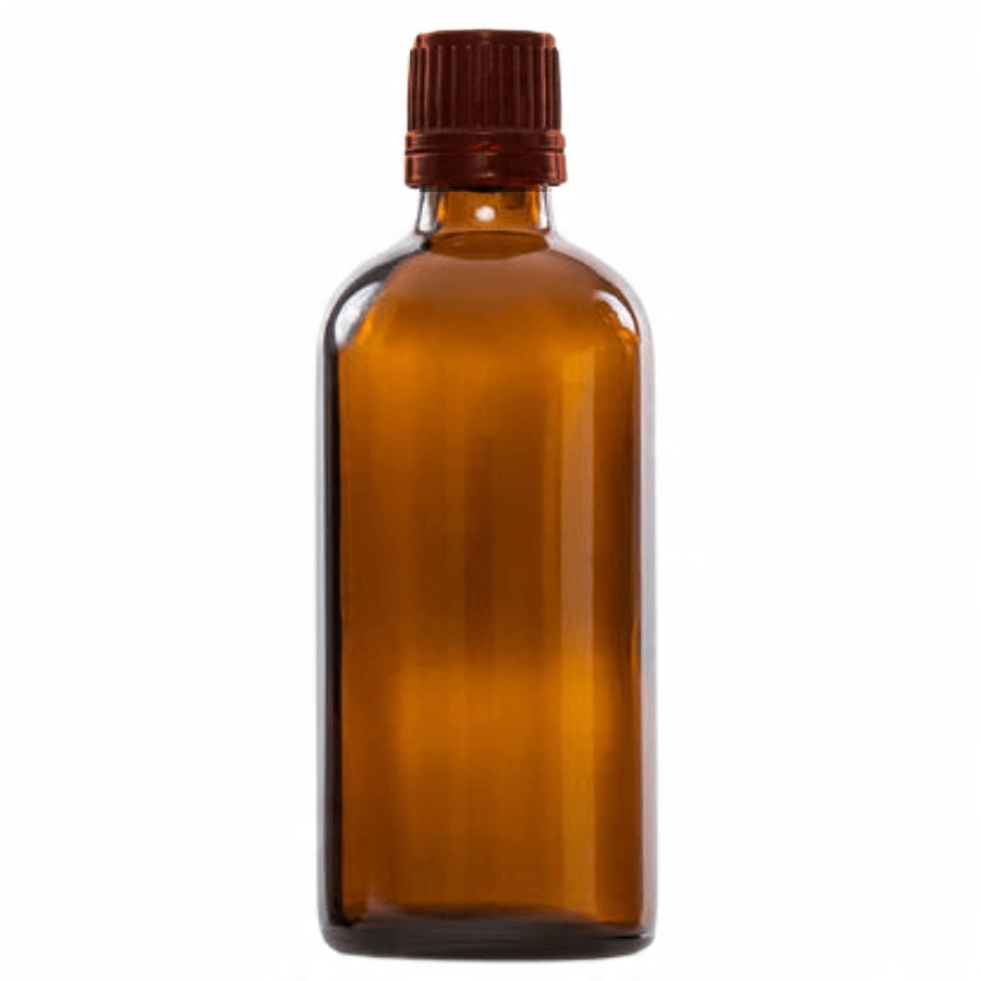 

100ml Butelka szklana brązowa z kroplomierzem
