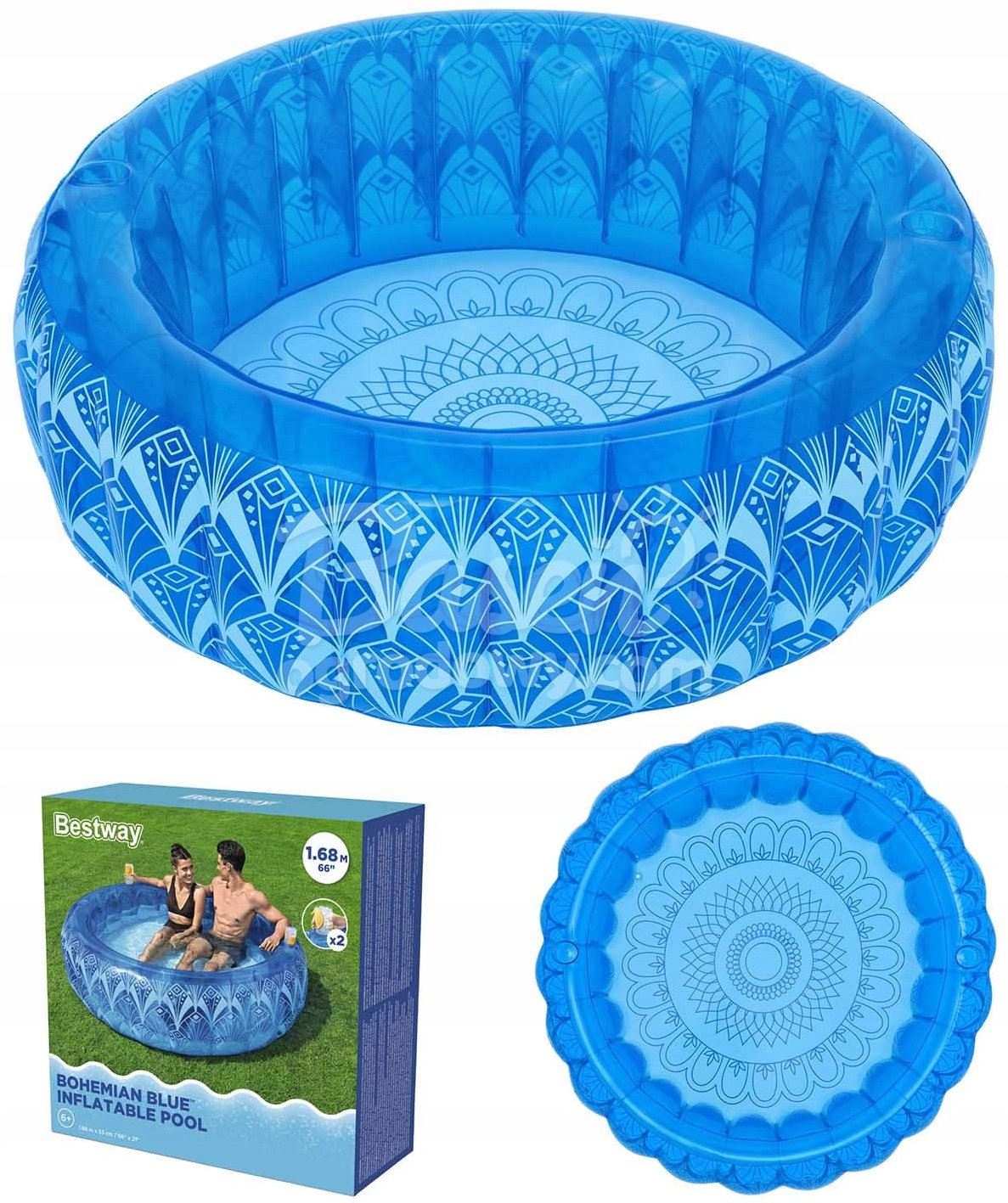 Nafukovací bazénik pre deti 168 x 53 cm Bestway 54479