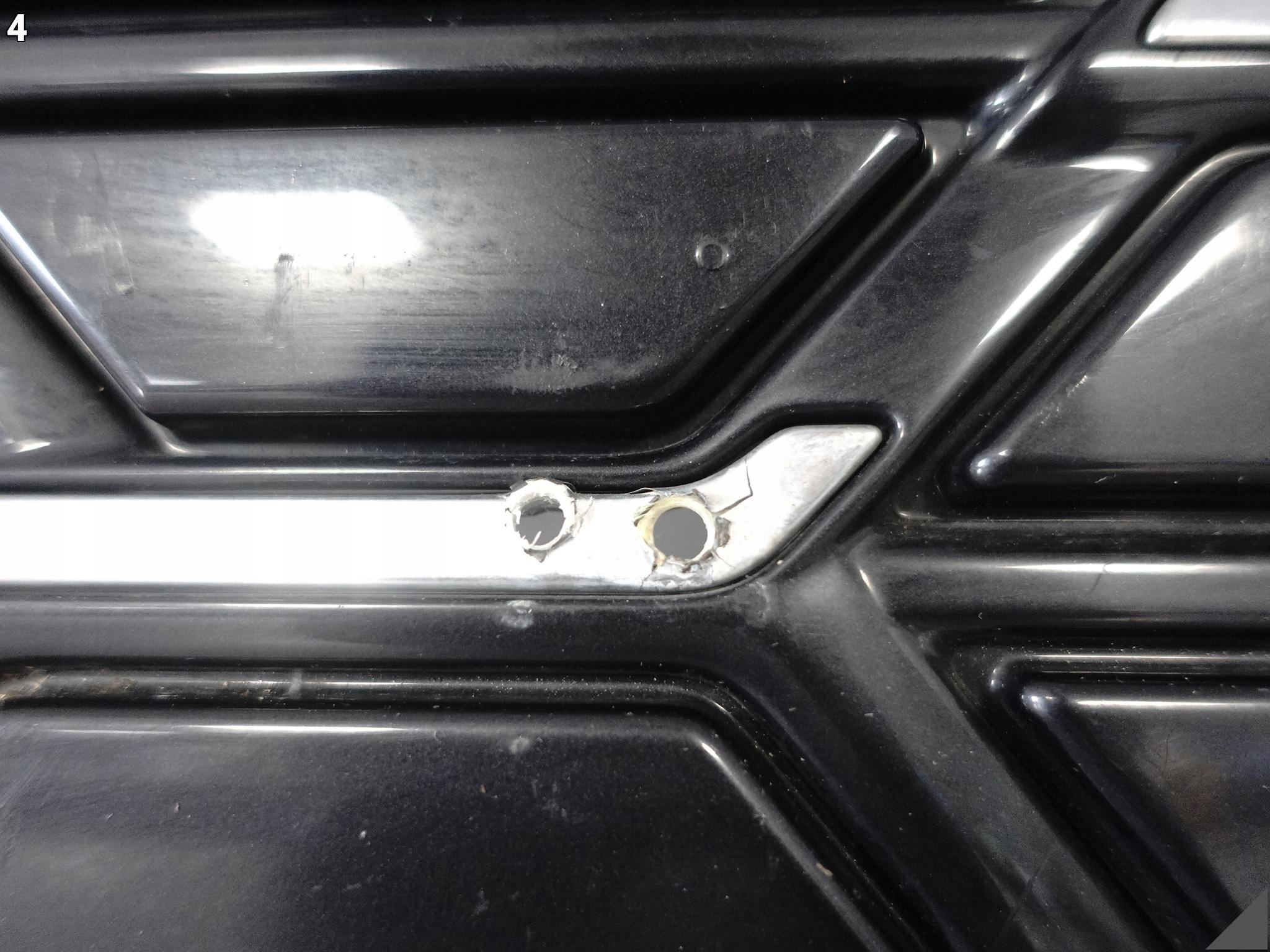 AUDI A6 4K0 C8 S-LINE LIFT 23-25 bumper grill grille CHROM front RN4