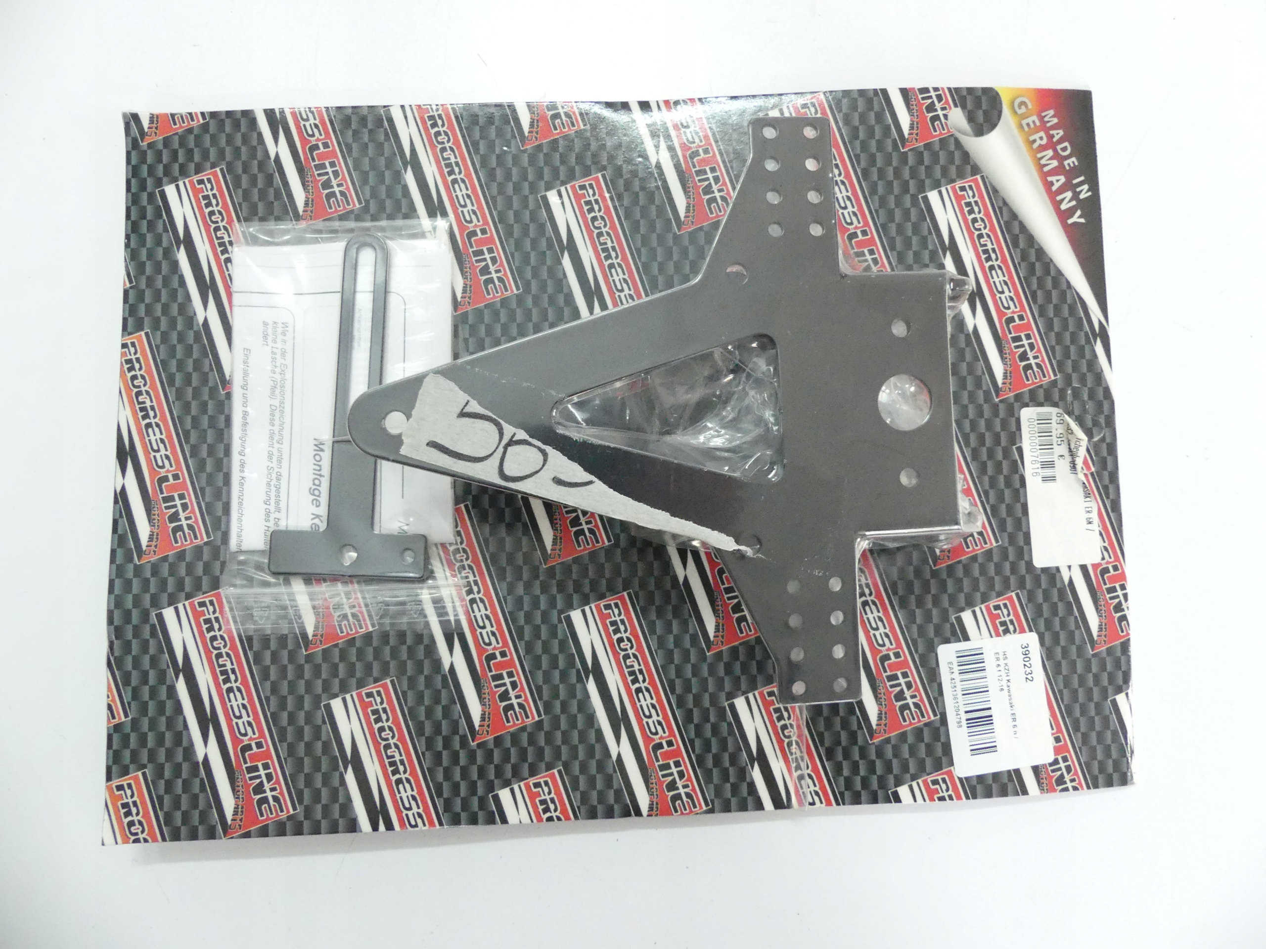 MOCOWANIE TABLICY OWIEWKA KAWASAKI ER6 N