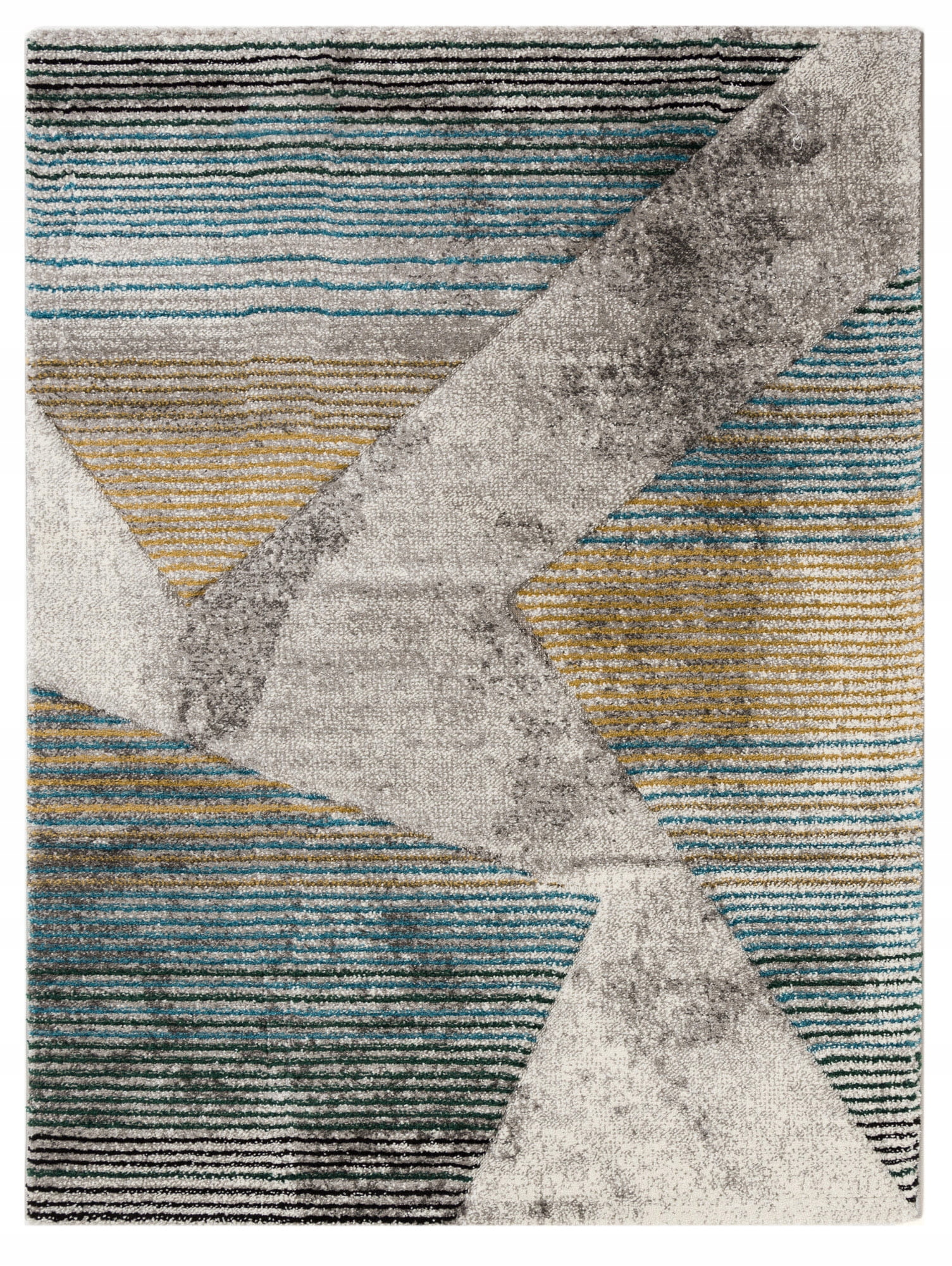 

Dywan Diamond Geometria Turkusowo-żółty 80 x 140