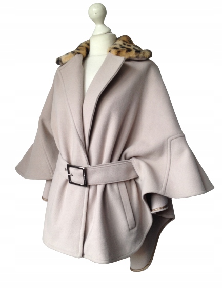 SCERVINO STREET - piękne -WEŁNIANE- ponczo - 36 S