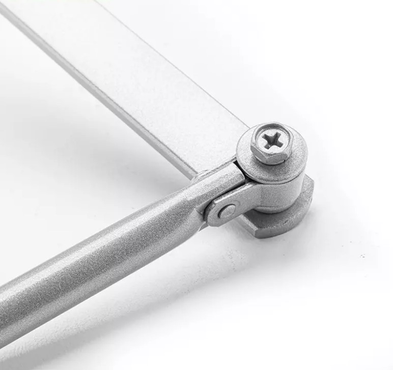 SAMOZAMYKACZ DO DRZWI 45 kg Z BLOKADĄ OTWARCIA ZAMYKACZ Z RAMIENIEM Maksymalna szerokość drzwi 90 cm