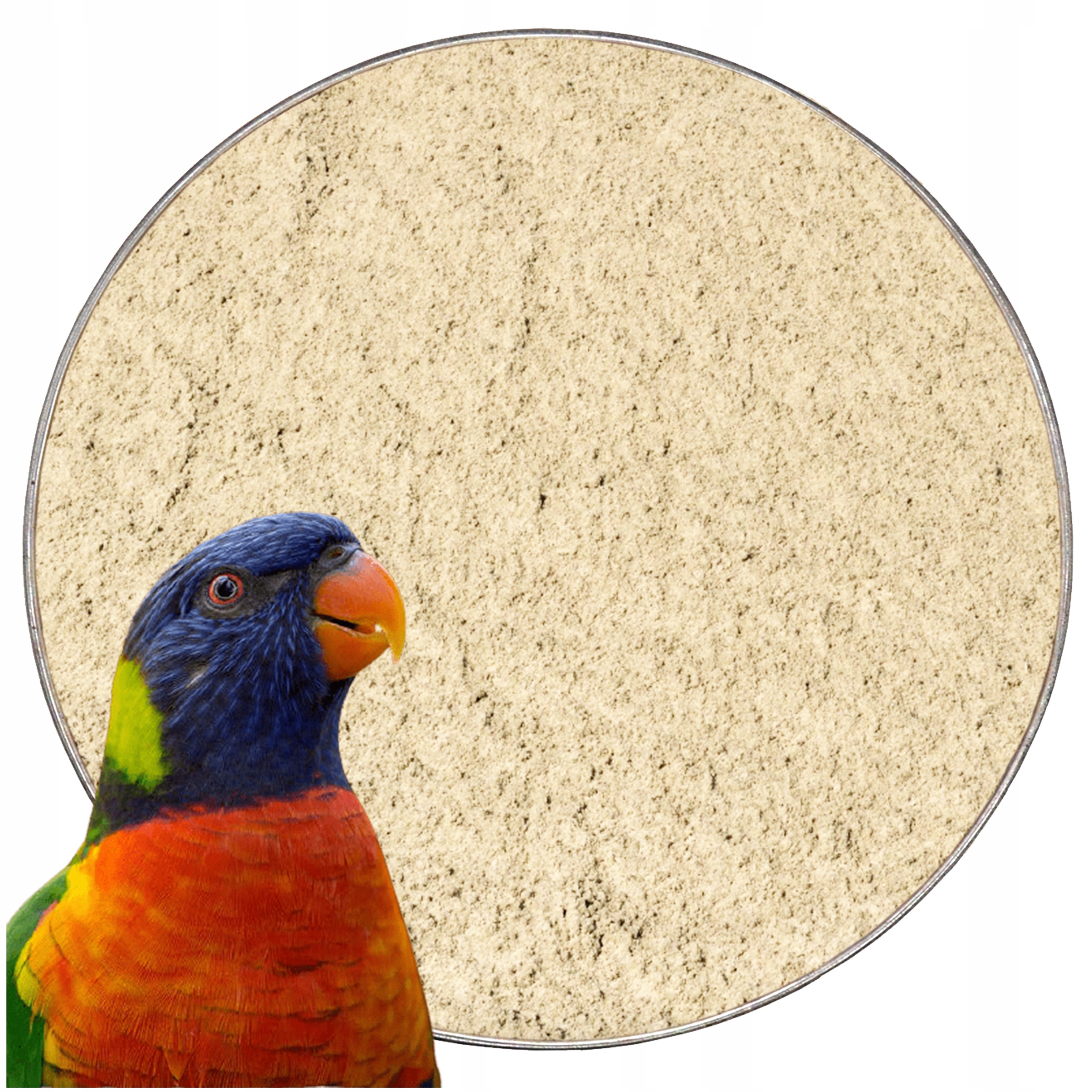 Пісок для птахів, папуг, канарок 0-0, 5 мм 10 кг