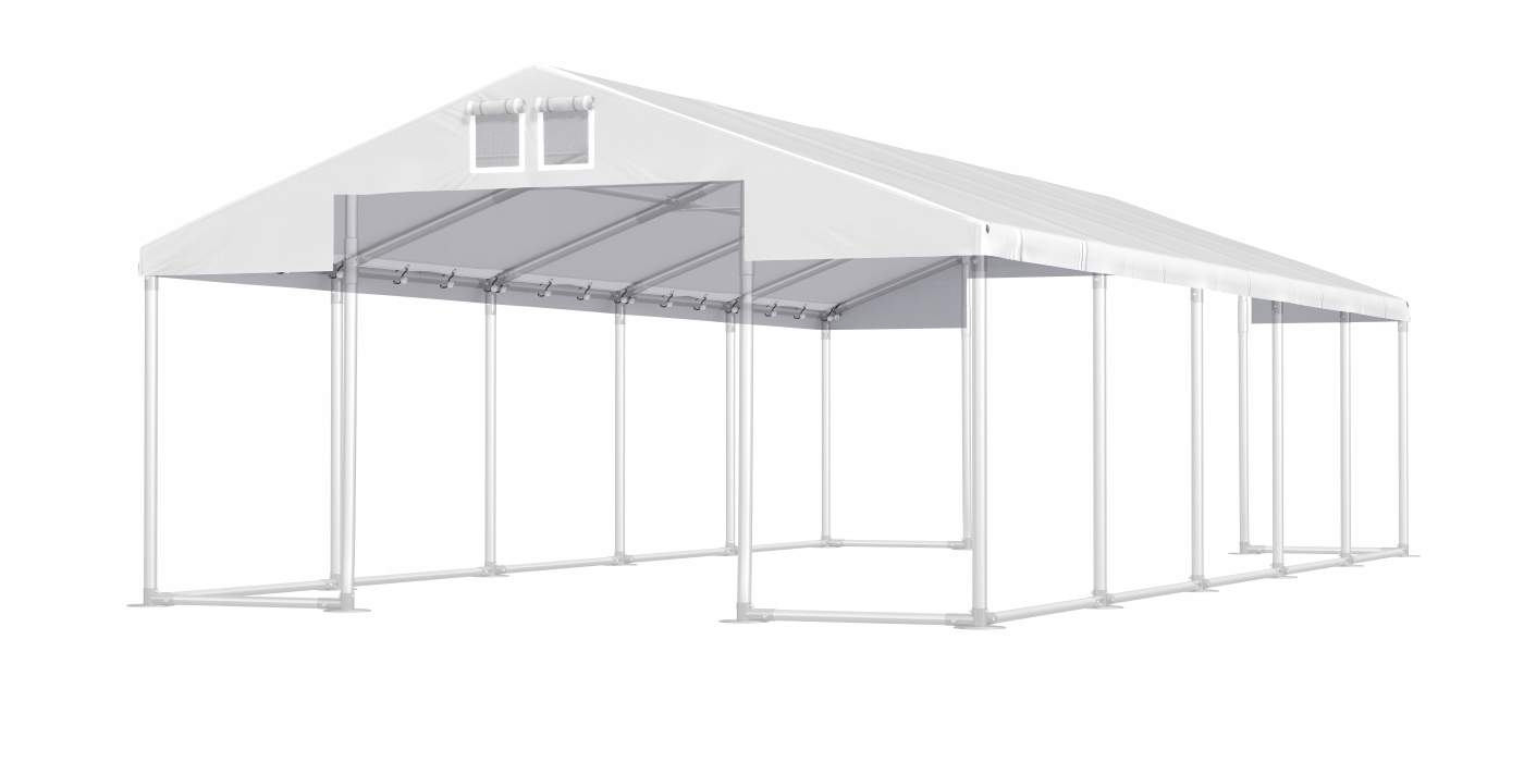 

Dach do namiotu 5x10 Poszycie Das 560 g/m2 Pvc